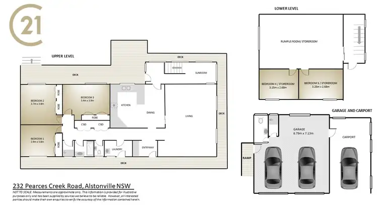 Floorplan of Homely other listing, 232 Pearces Creek Road, Alstonville NSW 2477