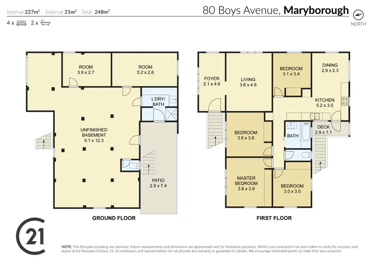 Floorplan of Homely house listing, 80 Boys Avenue, Maryborough QLD 4650
