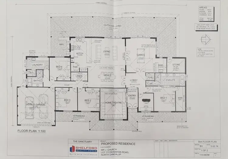 Floorplan of Homely rural property listing, 63 Mcmahon Road, North Dandalup WA 6207