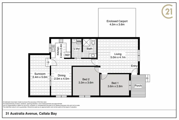 Floorplan of Homely house listing, 31 Australia Ave, Callala Bay NSW 2540