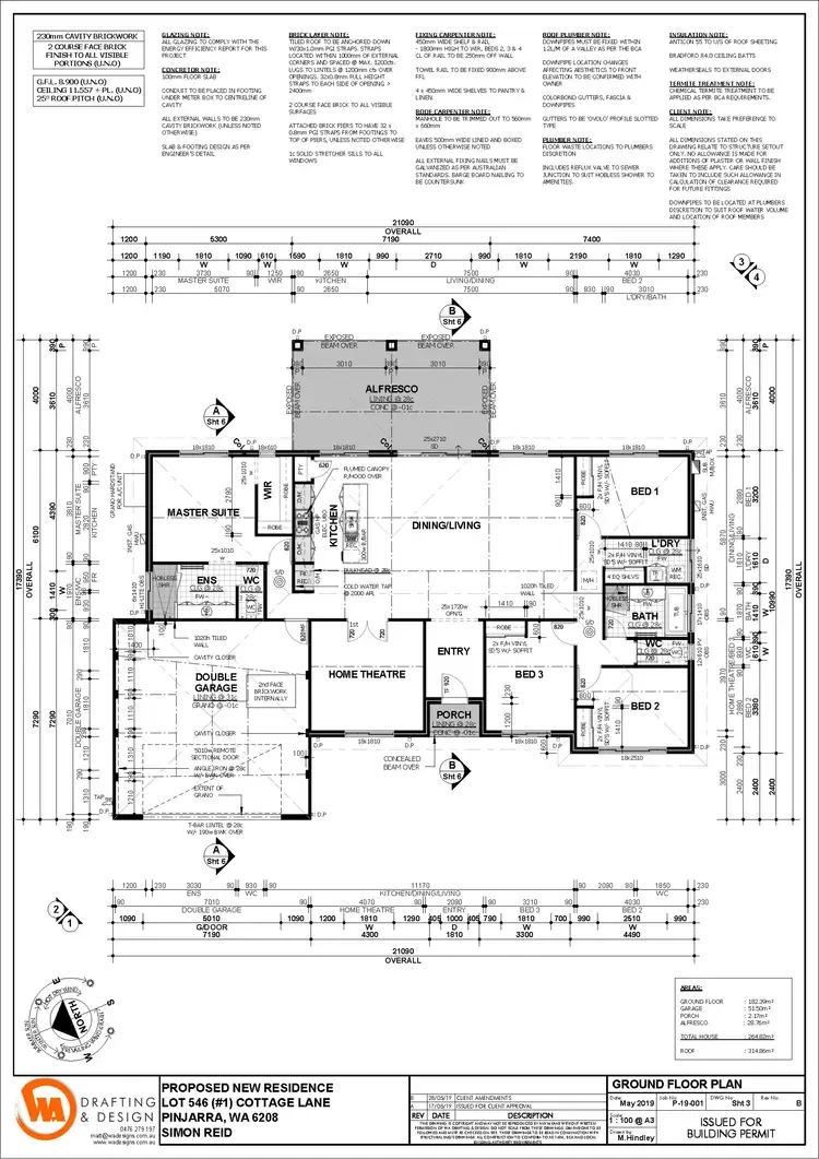 Floorplan of Homely house listing, 1 Cottage Lane, Pinjarra WA 6208