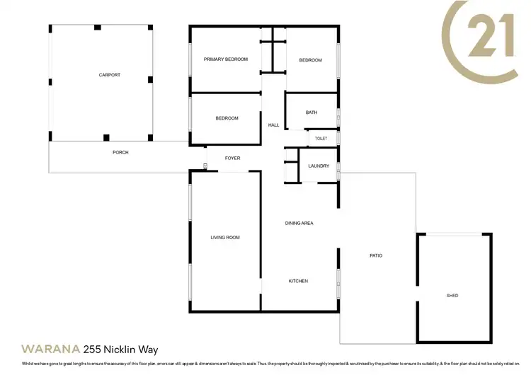 Floorplan of Homely house listing, 255 Nicklin Way, Warana QLD 4575