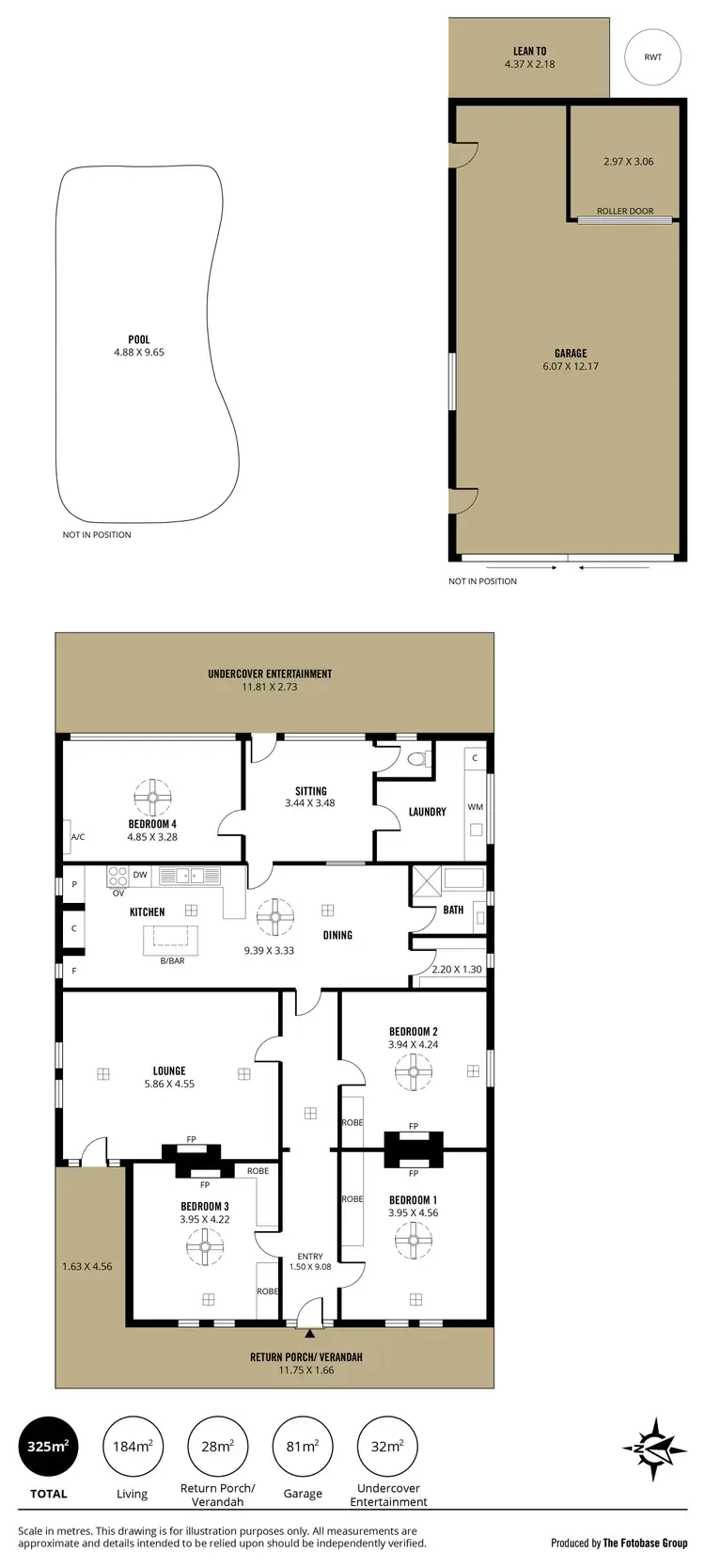 Floorplan of Homely house listing, 9 Fairfax Terrace, Torrensville SA 5031