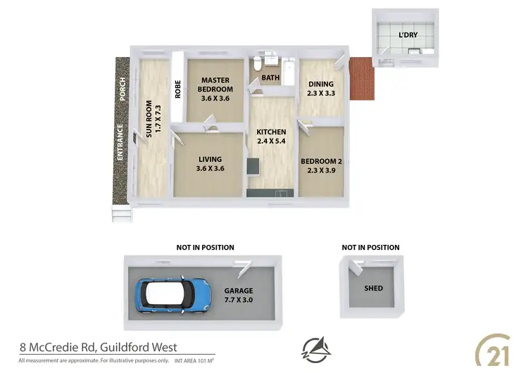 Floorplan of Homely house listing, 8 McCredie Road, Guildford West NSW 2161