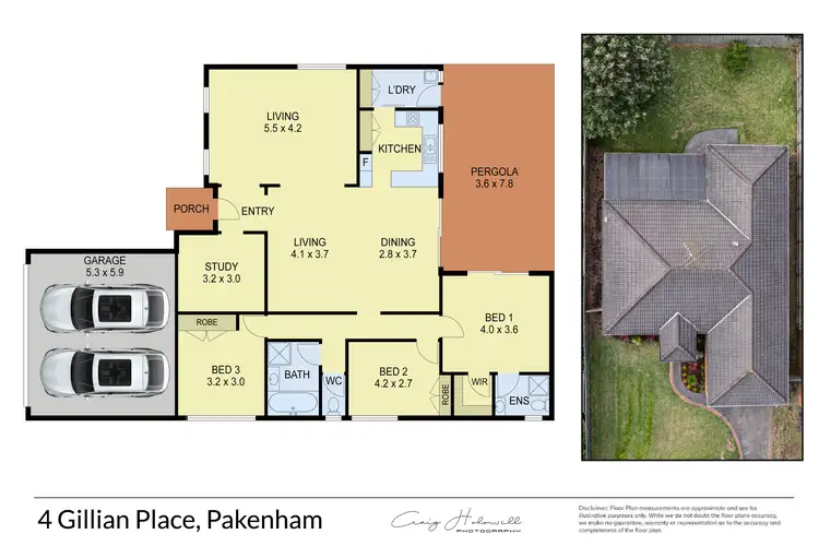 Floorplan of Homely house listing, 4 Gillian Place, Pakenham VIC 3810