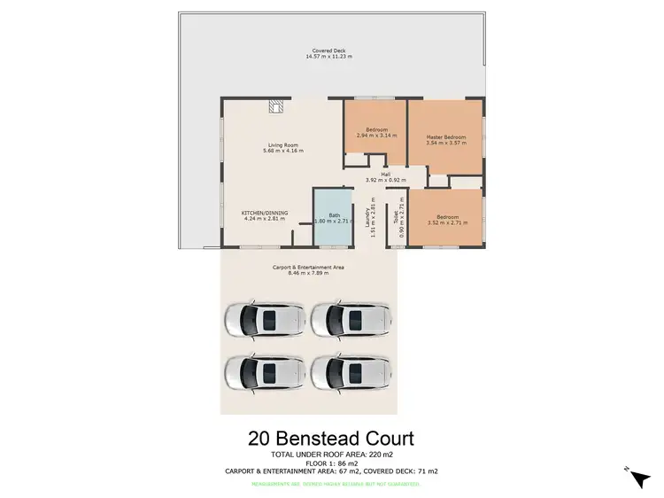 Floorplan of Homely rural property listing, 20 Benstead Court, Widgee QLD 4570