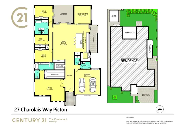 Floorplan of Homely house listing, 27 Charolais Way, Picton NSW 2571
