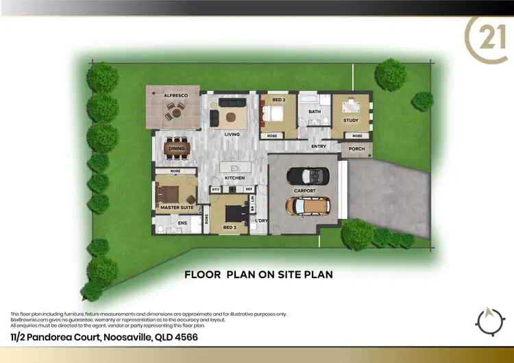 Floorplan of Homely house listing, 11/2 Pandorea Court, Noosaville QLD 4566