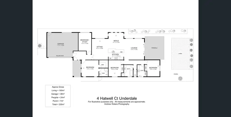 Floorplan of Homely house listing, 4 Hatwell Court, Underdale SA 5032