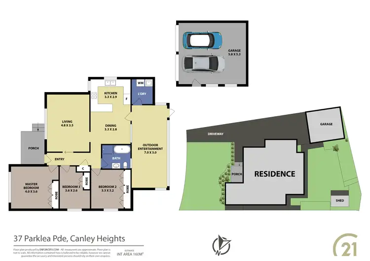 Floorplan of Homely house listing, 37 Parklea Parade, Canley Heights NSW 2166