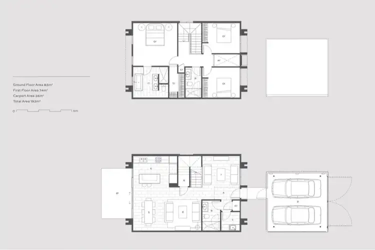 Floorplan of Homely townhouse listing, 1 Sanctuary Court, Mermaid Waters QLD 4218
