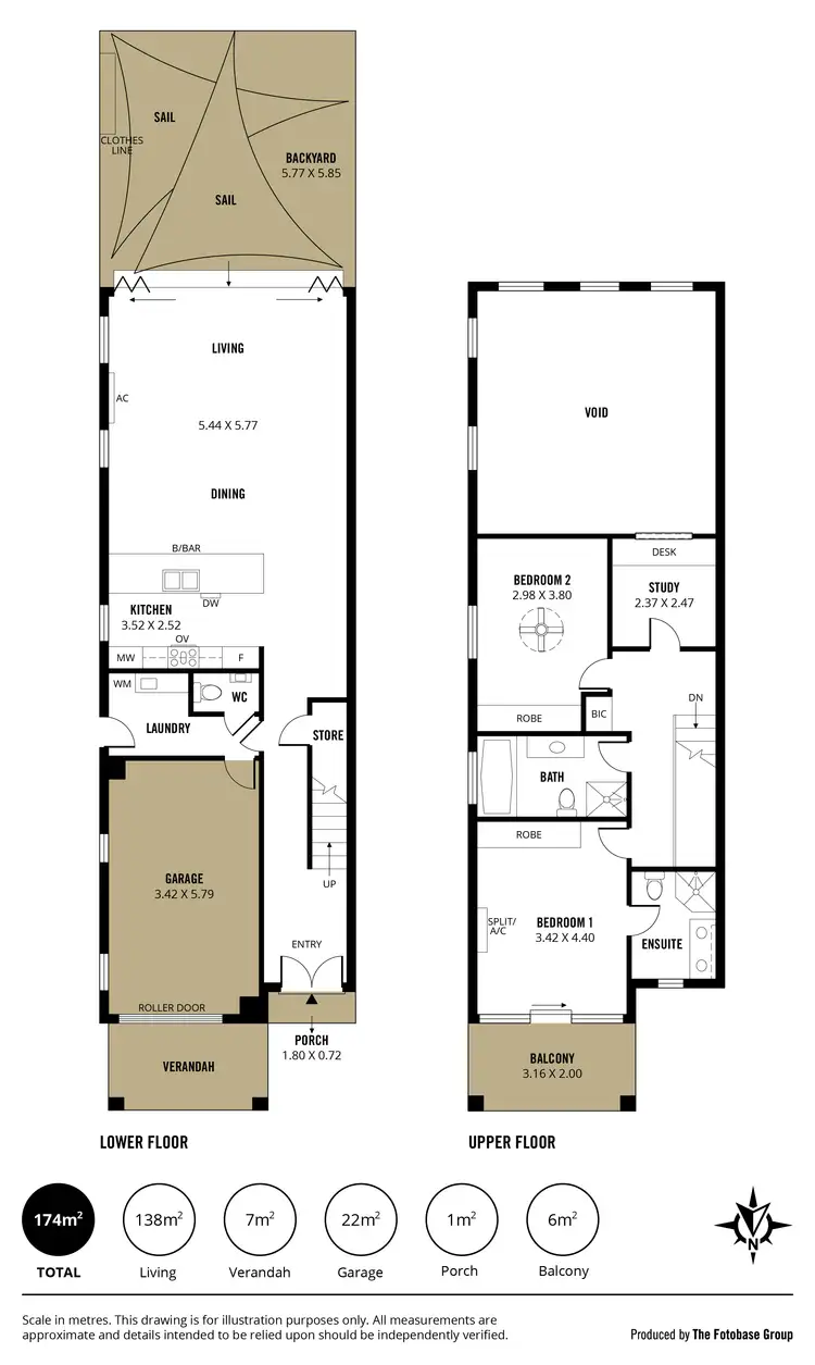 Floorplan of Homely townhouse listing, 8 Nile Street, Exeter SA 5019
