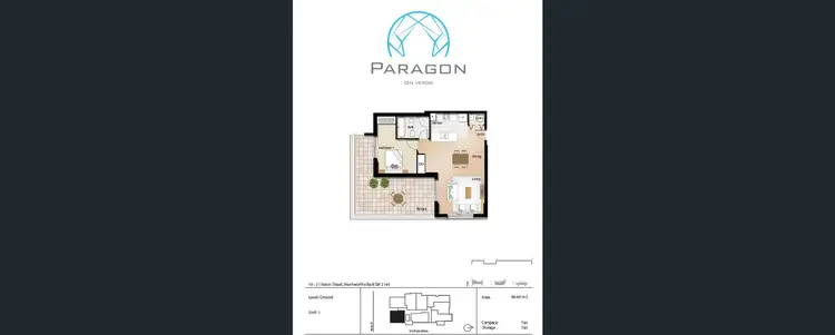 Floorplan of Homely apartment listing, 1/19-21 Veron Street, Wentworthville NSW 2145
