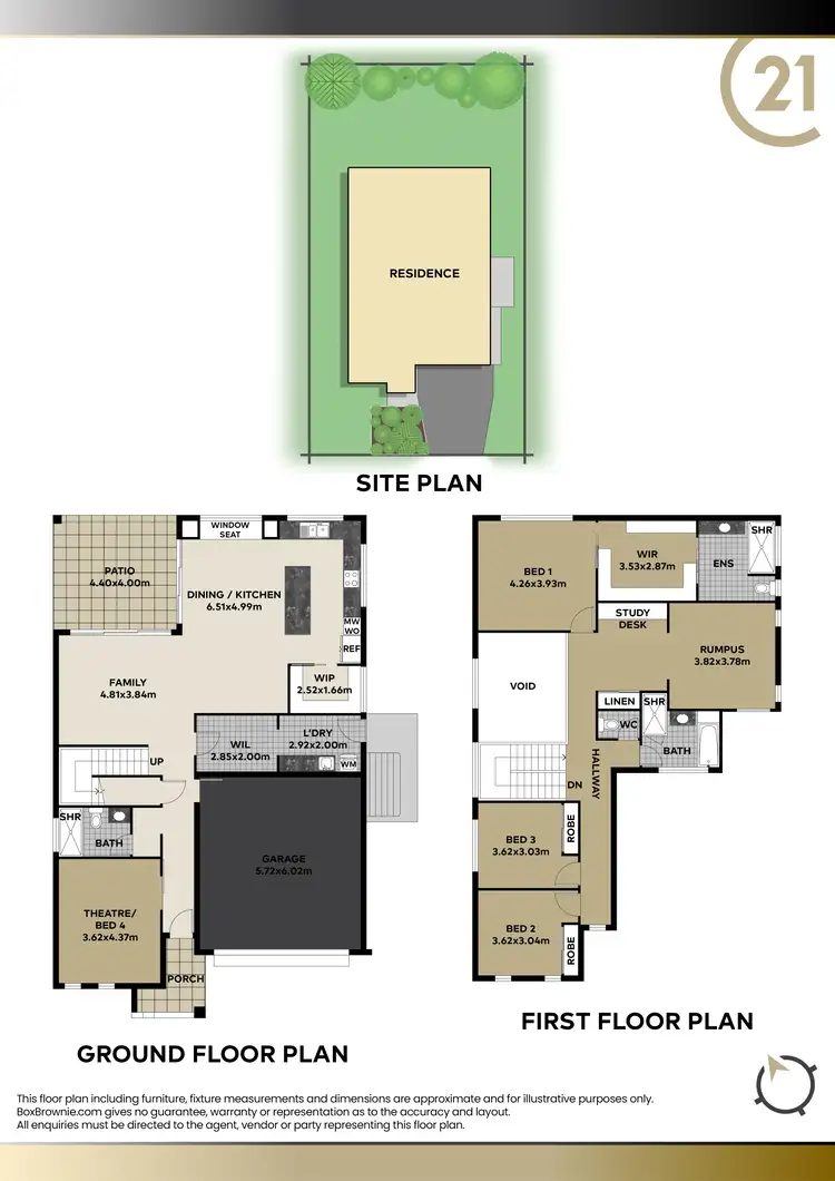 Floorplan of Homely house listing, 47 Tournament Drive, Rosslea QLD 4812