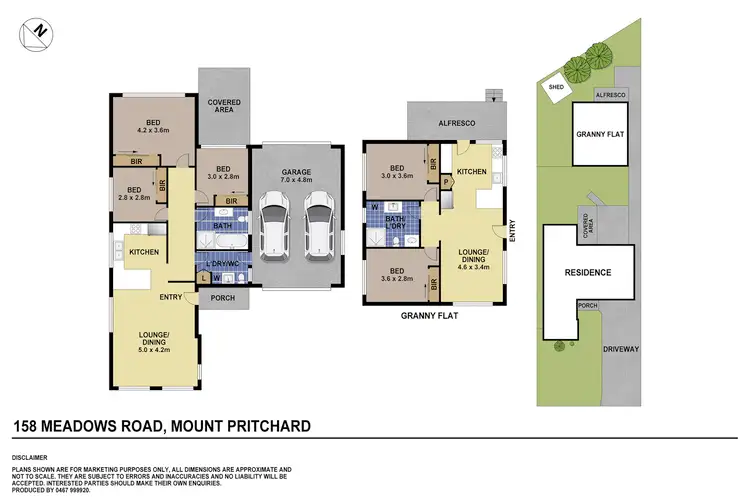 Floorplan of Homely house listing, 158 Meadows Road, Mount Pritchard NSW 2170
