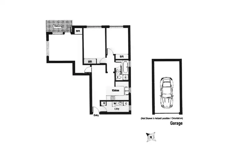 Floorplan of Homely apartment listing, 4/6 Guinea Street, Kogarah NSW 2217