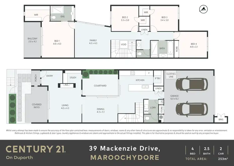 Floorplan of Homely house listing, 39 Mackenzie Drive, Maroochydore QLD 4558