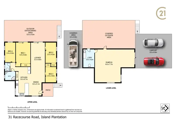 Floorplan of Homely rural property listing, 31 Racecourse Road, Island Plantation QLD 4650