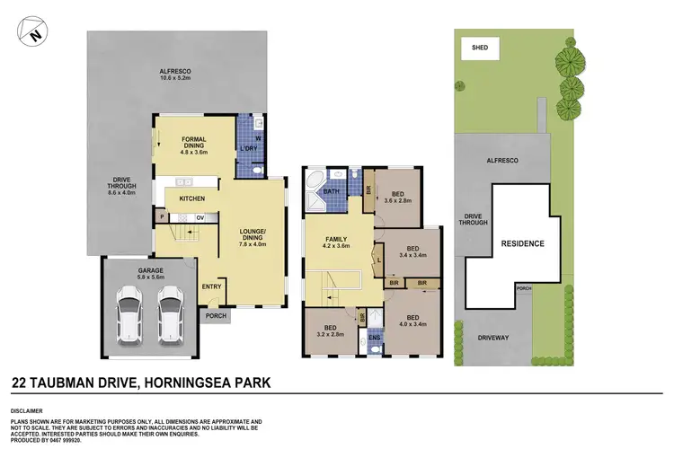 Floorplan of Homely house listing, 22 Taubman Drive, Horningsea Park NSW 2171