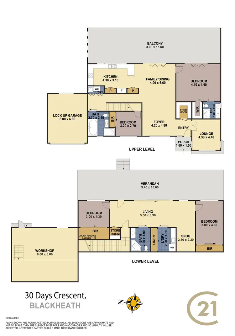 Floorplan of Homely house listing, 30 Days Crescent, Blackheath NSW 2785