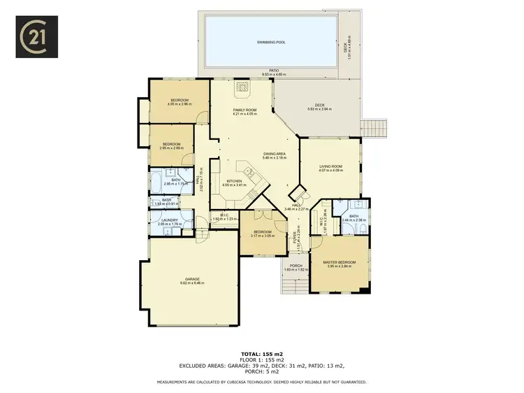 Floorplan of Homely house listing, 4 Aramac Court, Tin Can Bay QLD 4580