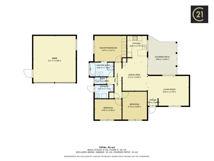Floorplan of Homely house listing, 23 Marlin Way, Tin Can Bay QLD 4580