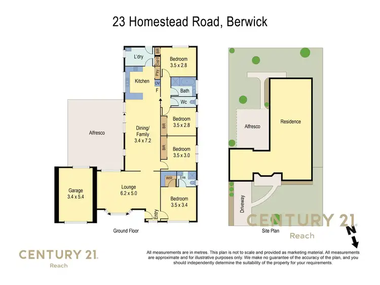 Floorplan of Homely house listing, 23 Homestead Road, Berwick VIC 3806