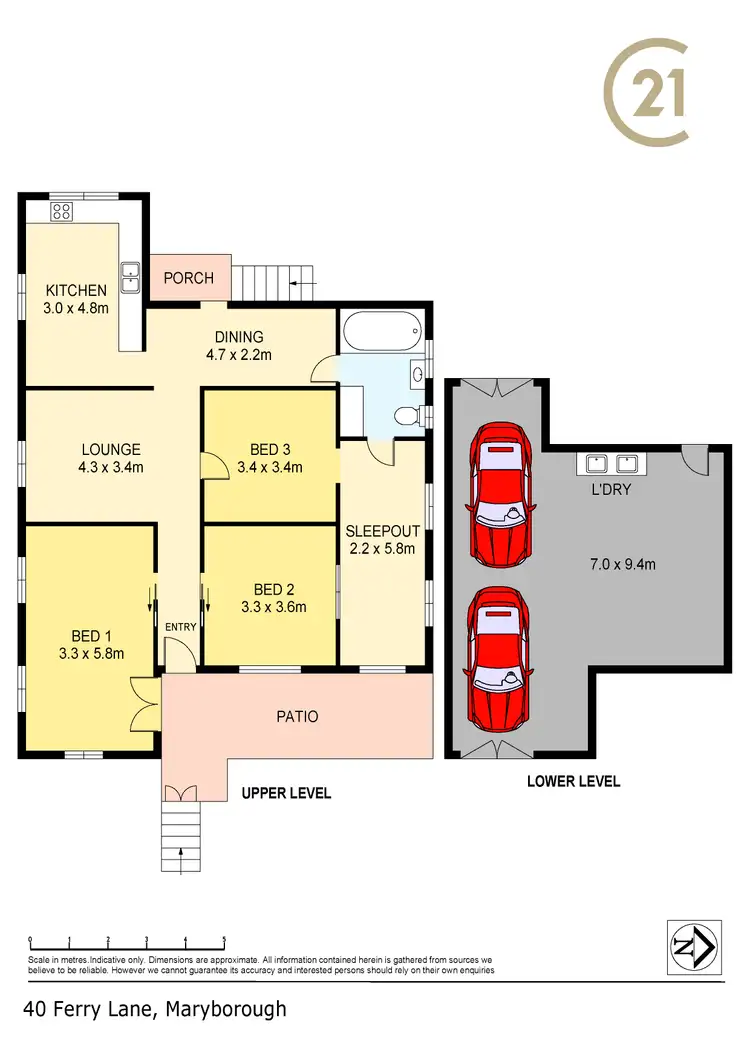 Floorplan of Homely house listing, 40 Ferry Lane, Maryborough QLD 4650