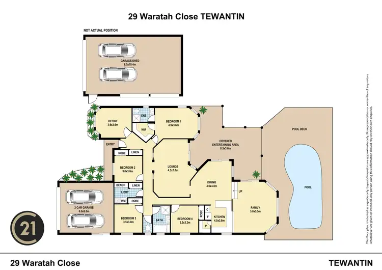 Floorplan of Homely house listing, 29 Waratah Close, Tewantin QLD 4565