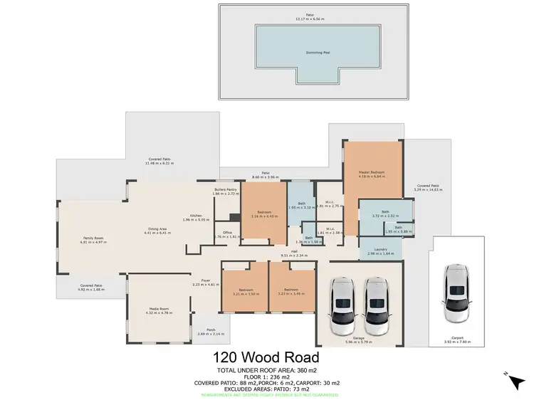 Floorplan of Homely rural property listing, 120 Wood Road, North Deep Creek QLD 4570