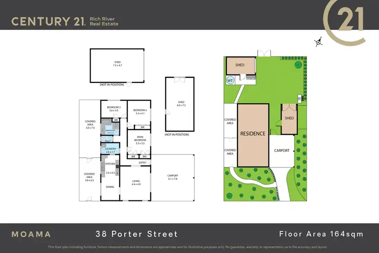 Floorplan of Homely house listing, 38 Porter Street, Moama NSW 2731