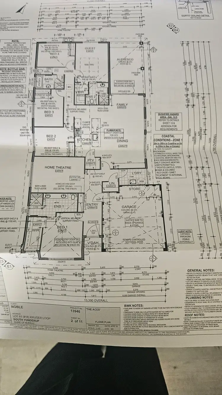 Floorplan of Homely house listing, 18 Kruger Loop, South Yunderup WA 6208