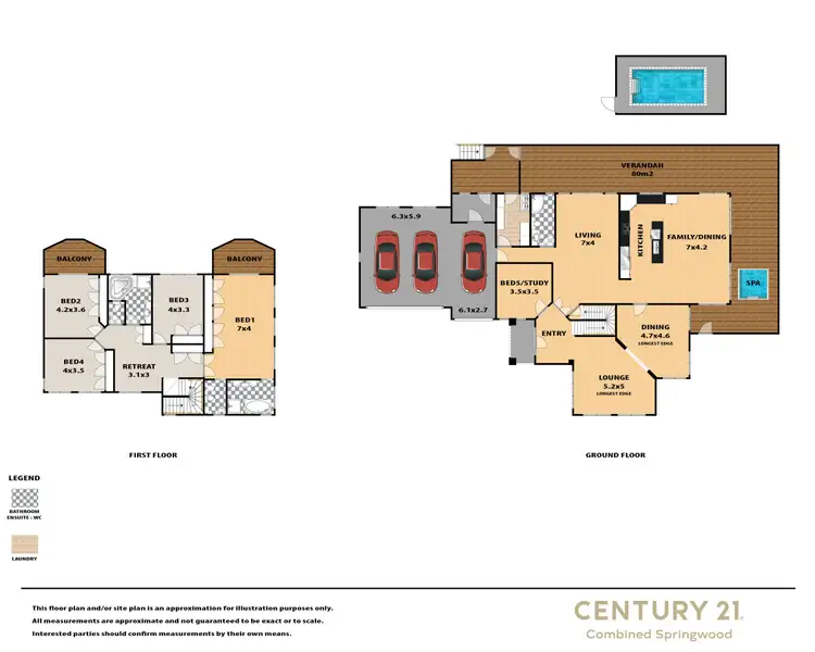 Floorplan of Homely house listing, Address available on request