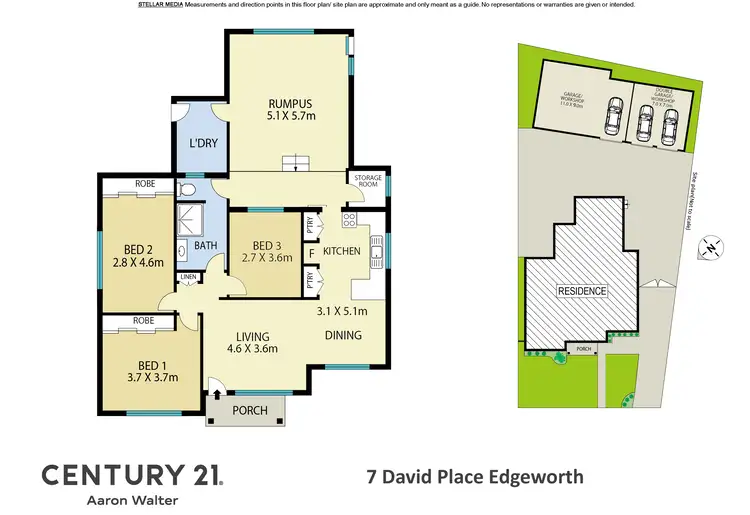 Floorplan of Homely house listing, 7 David Place, Edgeworth NSW 2285