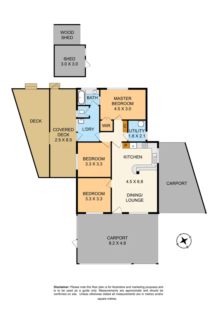 Floorplan of Homely house listing, 12 Hotham Street, Cranbourne VIC 3977
