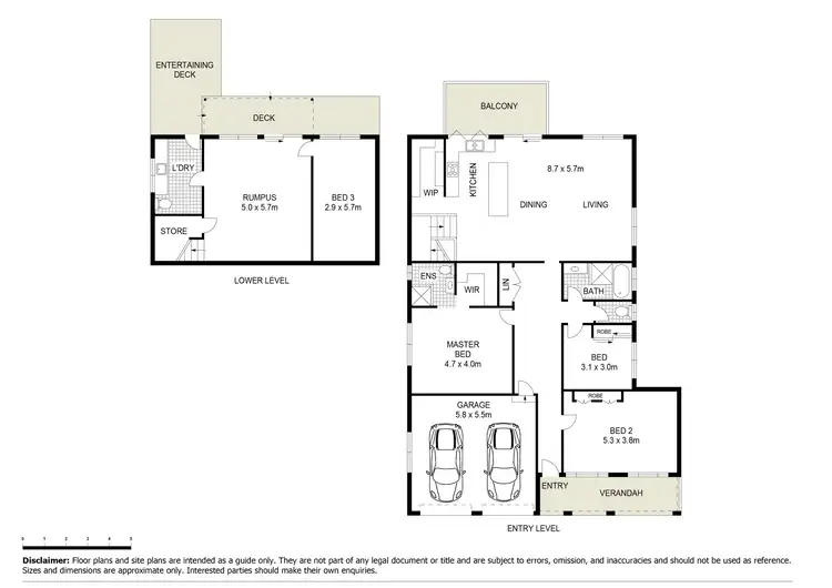Floorplan of Homely house listing, 6 Peel Street, Quakers Hill NSW 2763