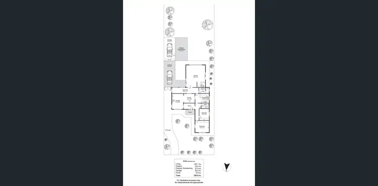 Floorplan of Homely house listing, 14 Hawker Avenue, Plympton Park SA 5038