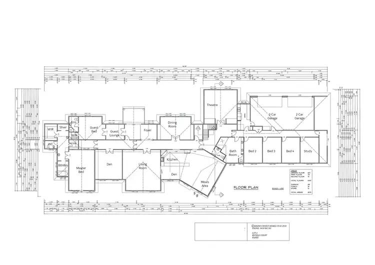 Floorplan of Homely house listing, 18 Buckle Court, Wandi WA 6167
