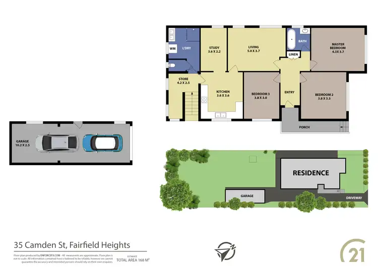 Floorplan of Homely house listing, 35 Camden Street, Fairfield Heights NSW 2165