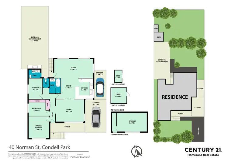 Floorplan of Homely house listing, 40 Norman Street, Condell Park NSW 2200