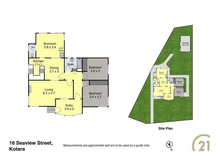 Floorplan of Homely house listing, 16 Seaview Street, Kotara NSW 2289