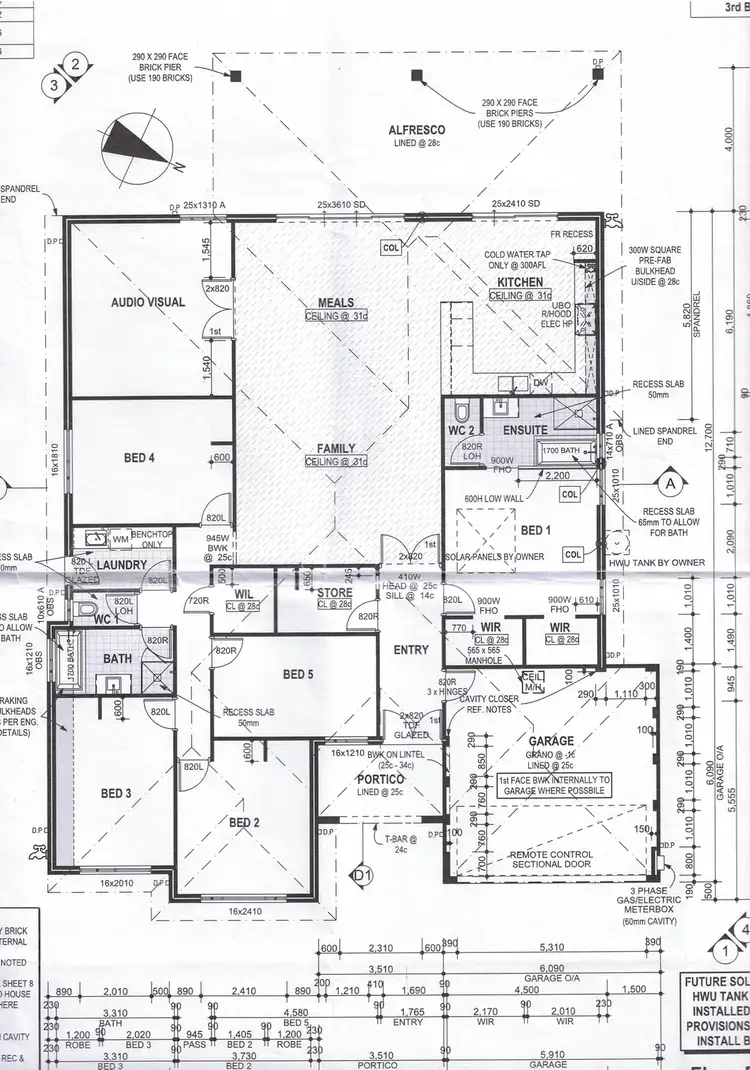 Floorplan of Homely house listing, 32 Dandaragan Drive, Dawesville WA 6211
