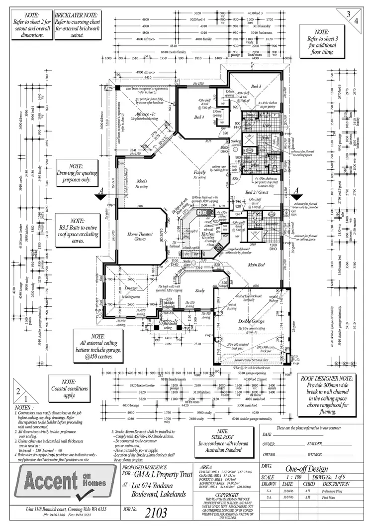 Floorplan of Homely house listing, 59 Yindana Boulevard, Lakelands WA 6180