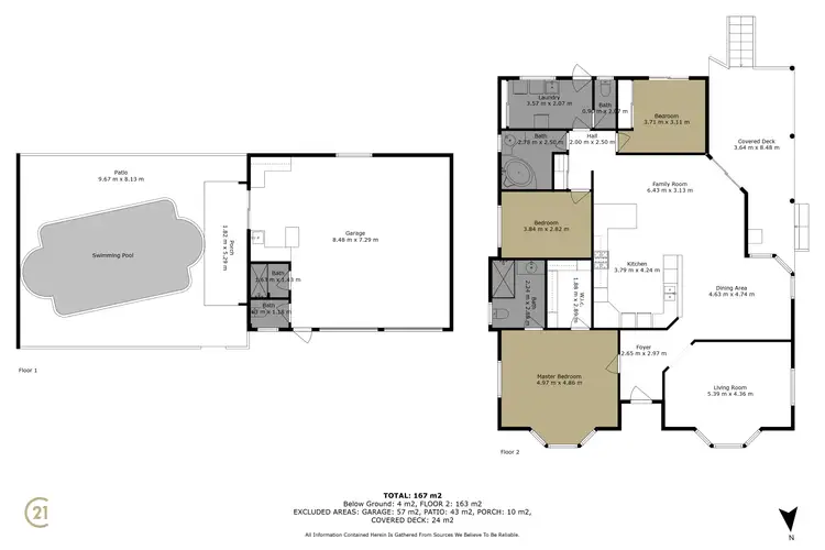 Floorplan of Homely house listing, 36 Thomas Street, Emu Park QLD 4710