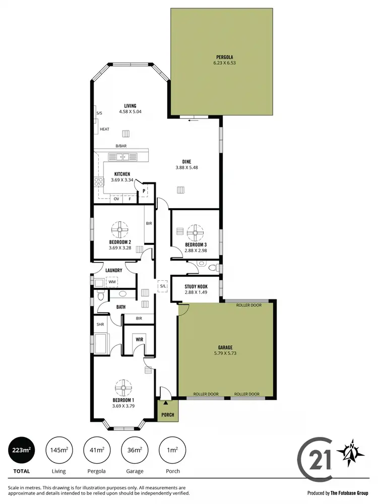 Floorplan of Homely house listing, 3 Hutton Place, Exeter SA 5019