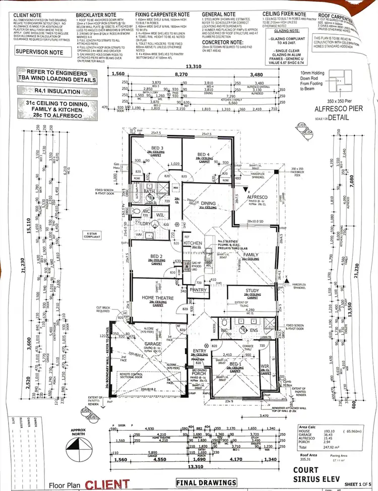 Floorplan of Homely house listing, 53 Weewar Circuit, South Yunderup WA 6208