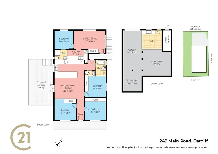 Floorplan of Homely house listing, 249 Main Road, Cardiff NSW 2285