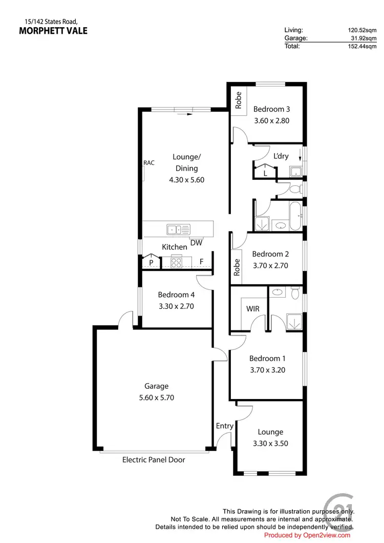 Floorplan of Homely house listing, 15/442 States Road, Morphett Vale SA 5162