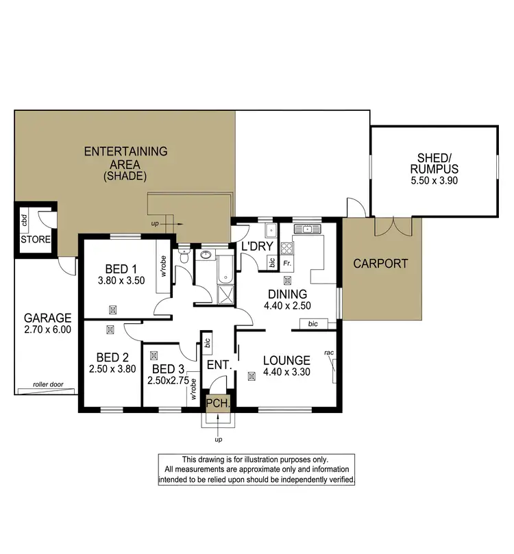 Floorplan of Homely unit listing, Unit 2 / 4-6 Malone Crescent, Morphett Vale SA 5162