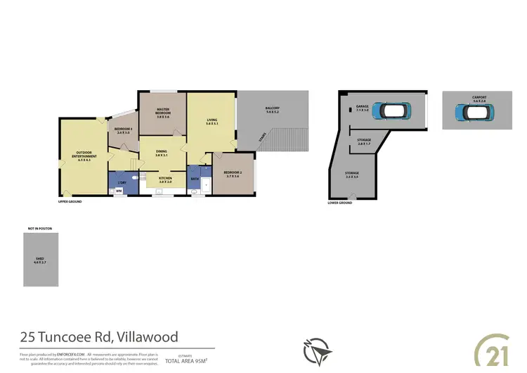 Floorplan of Homely house listing, 25 Tuncoee Road, Villawood NSW 2163